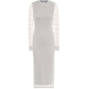 NWT FENDI FF Pattern Midi Dress